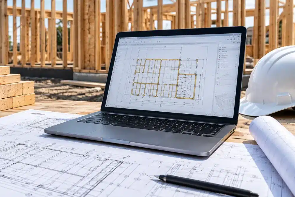 Lumber Contruction Process Texas